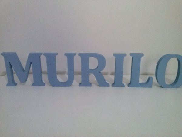 Letras em Madeira